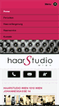 Mobile Screenshot of haarstudio-wien.at